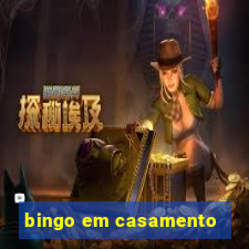 bingo em casamento